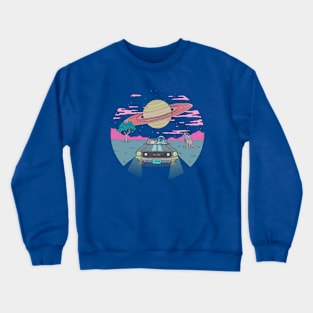 Space Mustang Crewneck Sweatshirt